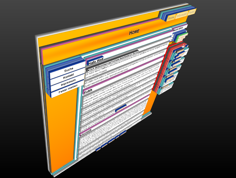 Firefox 3D-Untersuchung